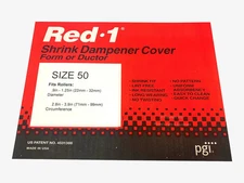 Red 1 Roller Form/Ductor Dampener Cover Roll Size 50 (0.9"-1.25") (10.9 yards)