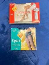 Nur Die Damen 2 Feinstrumpfhosen Figura + Seidenfein Strumpfhose Gr. L 44-48