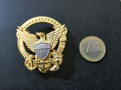 US Coast Guard Mützenabzeichen