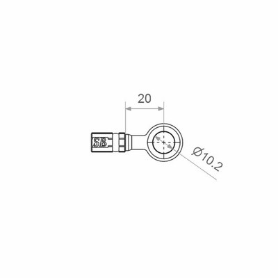 MATTHIES TYP001 Stainless Steel Ring Fitting 10mm 0