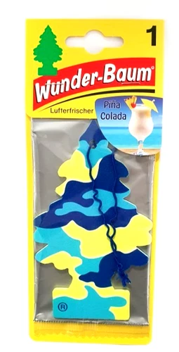 10 pieces MIRACLE TREE fragrance trees PINA COLADA air freshener