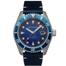 Spinnaker Wreck Automatic Oxidized Blue Watch - Brand New