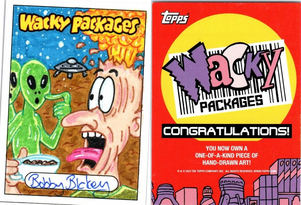 Horror Wacky Packages Trading Cards for sale | eBay