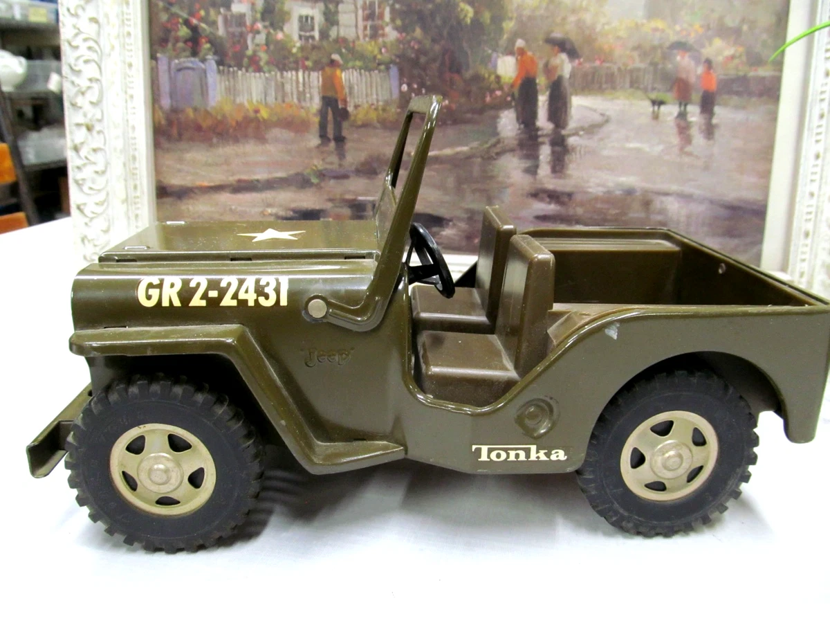 Camion poubelle Tonka vintage - métal - années 1970 | €35