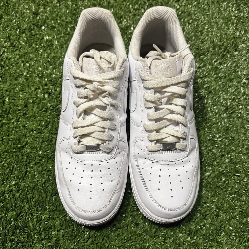 Nike Air Force 1 '07 Bajo Blanco Para Hombre Talla 11 Nuevos Zapatos Tenis Foto 3 de 4