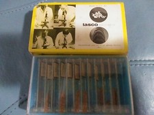 VINTAGE - Tasco Microscope Prepared Slide Set - Plants - 12 Slides #1560 - Japan