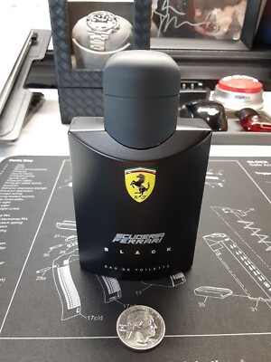 Ferrari: Authentic-Unused 4.2 Oz. Spray, Scuderia Black Eau De Toilette 07206619