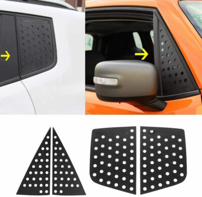 4PCS Front and Rear Window Decorative Cover Trims for Jeep Renegade 2016-2022