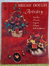 VTG Bread Dough Artistry Instruction Booklet Craft Course Publishers 1968