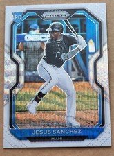 #148 Jesus Sanchez 2021 Panini Prizm White Wave Prizm