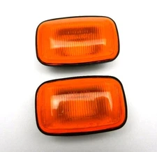 FOR TOYOTA CAMRY CELICA HILUX PREVIA LAND CRUISER FRONT WING INDICATOR SET AMBER