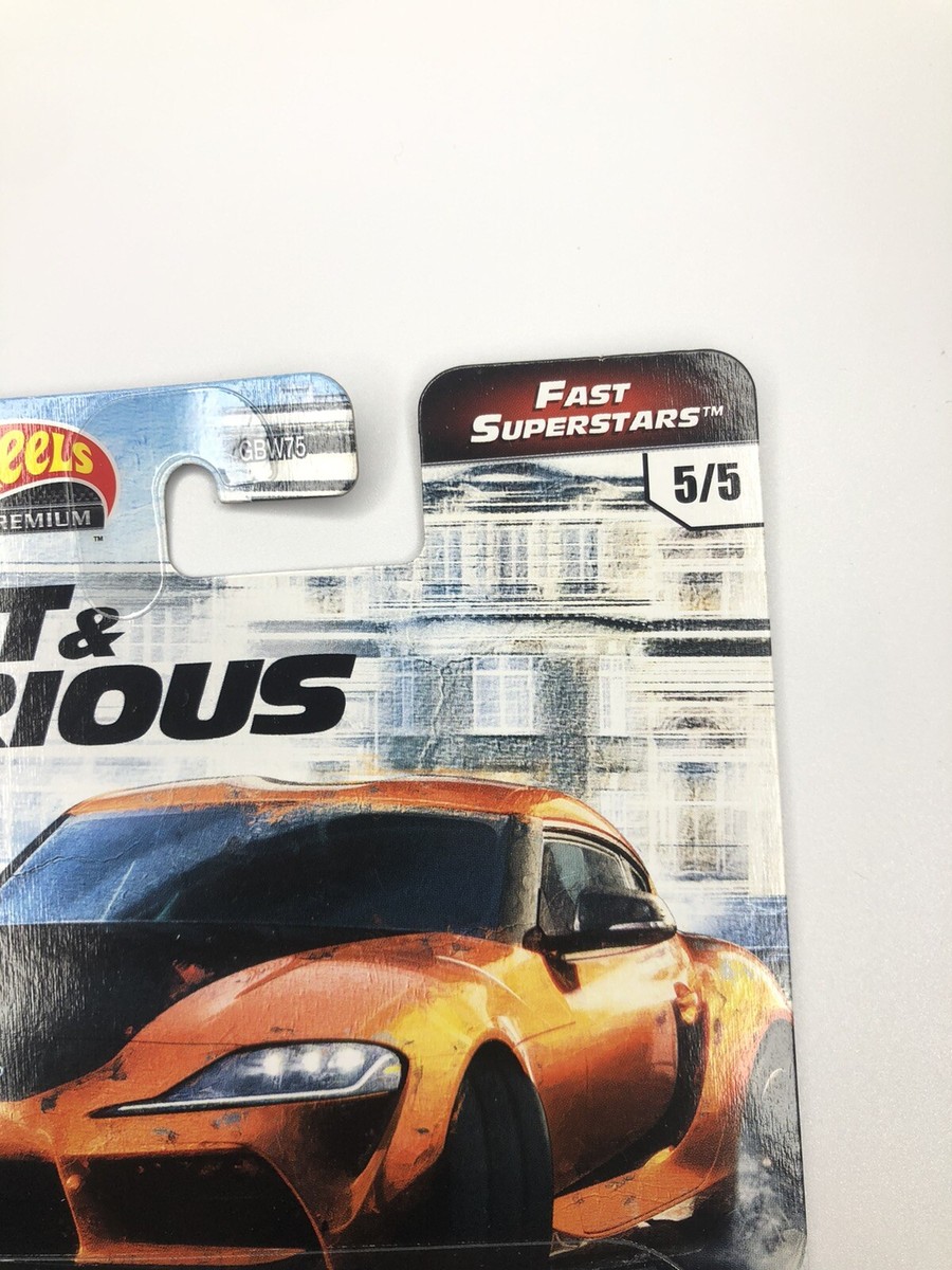 Hot Wheels Toyota GR Supra Fast & Furious Premium Fast Superstars