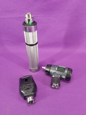 Welch Allyn 23820 MacroView Otoscope 11710 Ophthalmoscope with Carrying Case