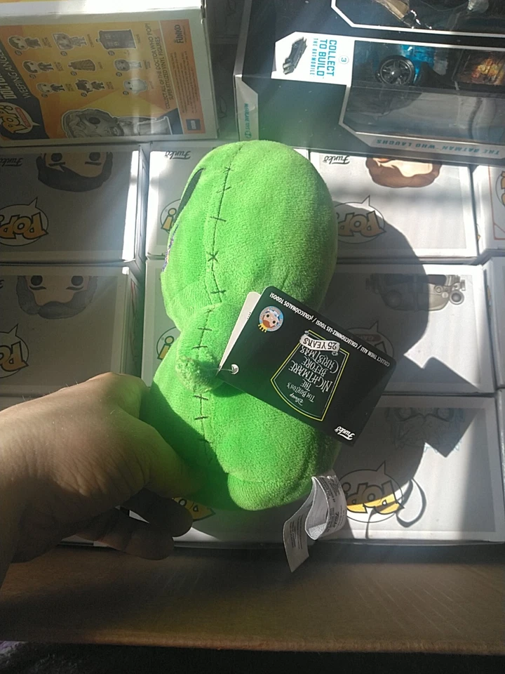 Funko Peluche Oogie Boogie Fantasma Pesadilla Antes De Navidad 8" Verde Disney Foto 2 de 4