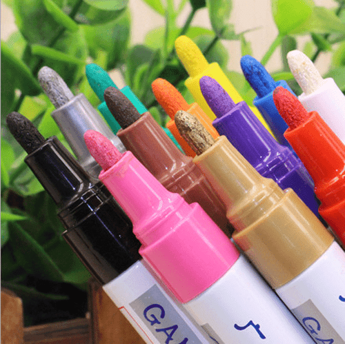 Tire Paint Marker Pen Car Tyre Rubber Permanent Universal Waterproof Oil Based - Picture 5 of 12