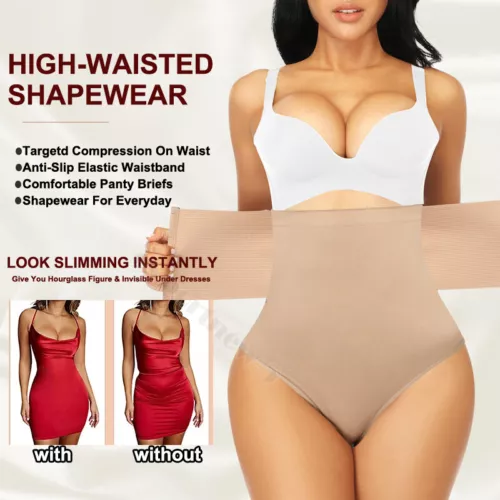 Fajas Thong Women Waist Trainer Body Shaper Butt Lifter High Waist Tummy Control - Picture 6 of 44