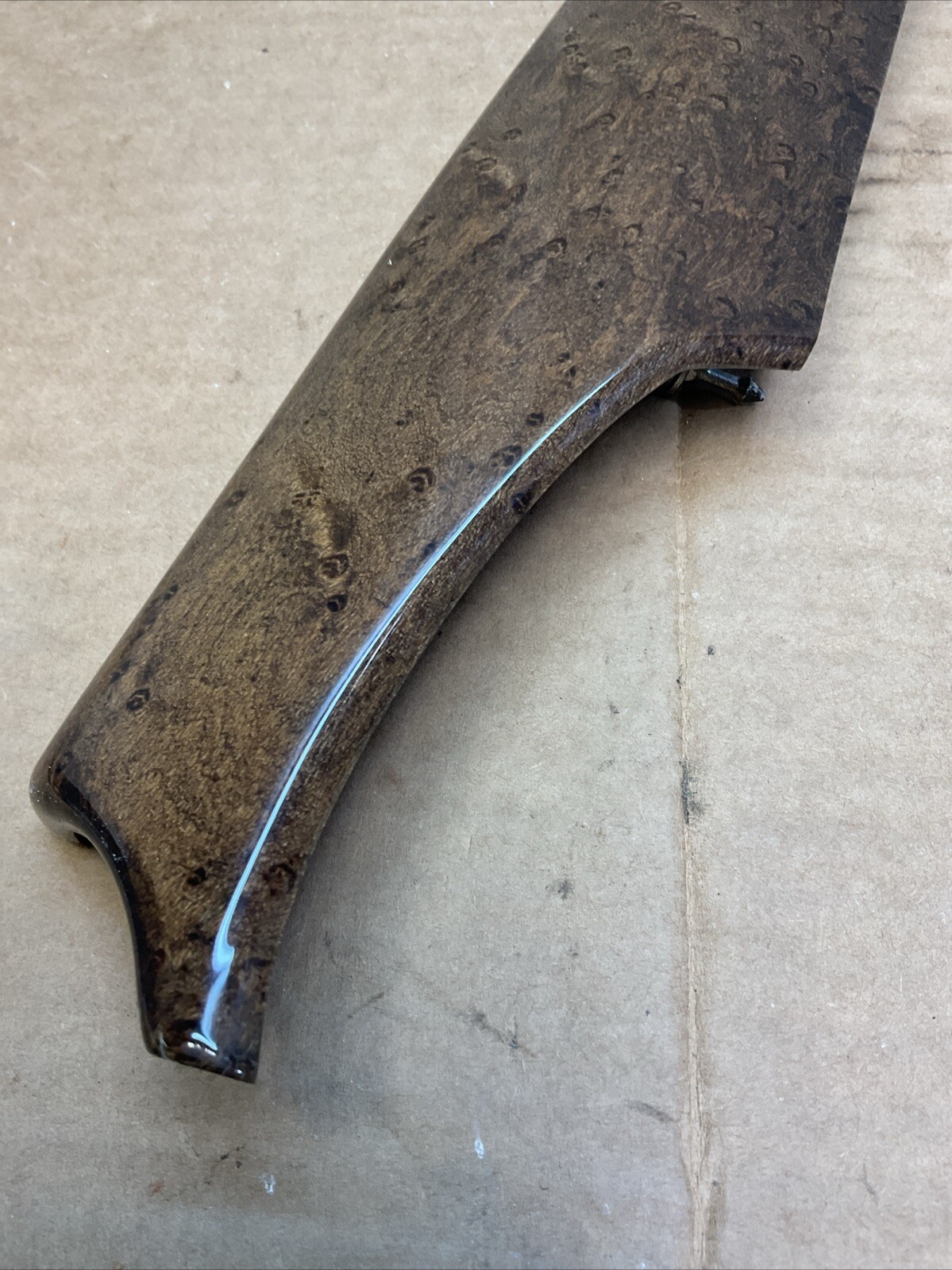 13-16 Maserati Quattroporte Front Left Dashboard Dash Cover Trim Panel Wood OEM