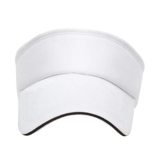 Sun Visor Cap with Peak, adjustable strap - Summer, sports, golf, tennis Cotton~ - Picture 16 of 33