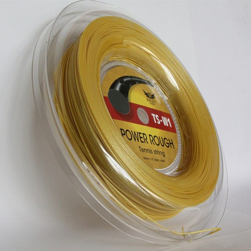 LUXILON Quality Alu Power Rough Polyester Racket String 200m Reel Gold Yellow - Picture 5 of 12