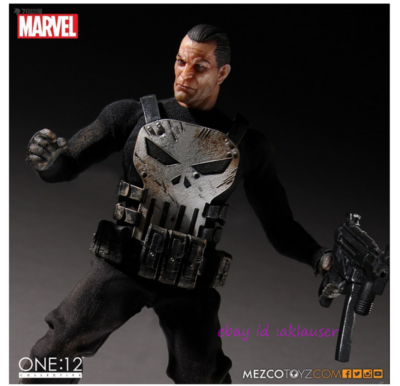 Mezco Toyz 1/12 Marvel The Punisher Deluxe Edition Action Figure