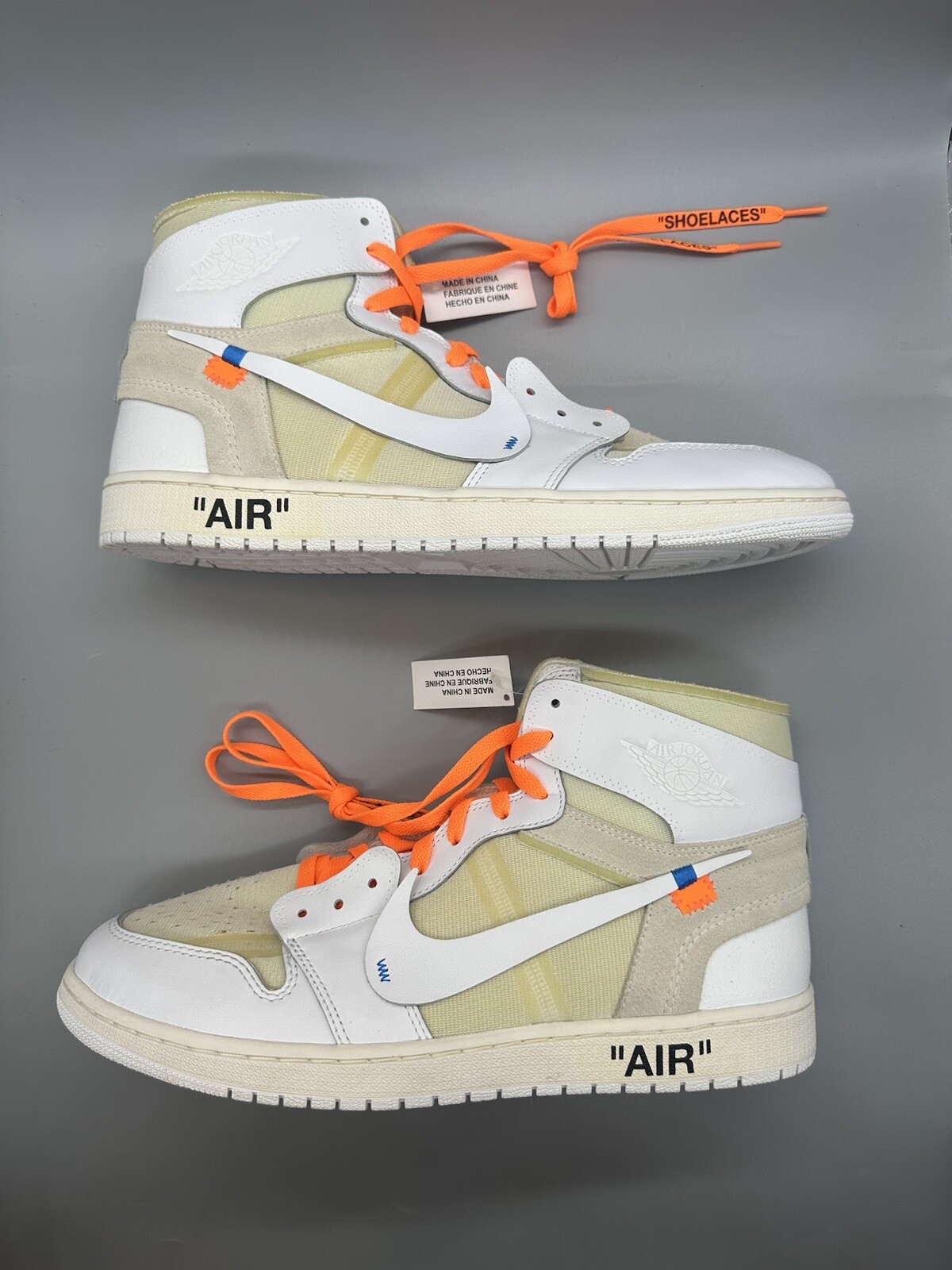 Size 14 - Jordan 1 Retro OG x Off-White High White for sale online  