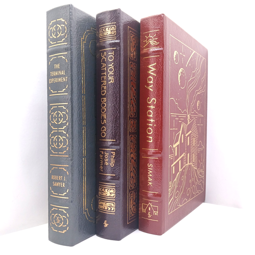 Easton Press Lot The Terminal Experiment To Your Scattered Bodies Go Way Station