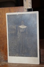 Antique Cabinet Card Photo Pretty Lady