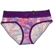 NWT TORRID Hipster Pantie Sz 1X-4X Purple Pink Jersey Lace