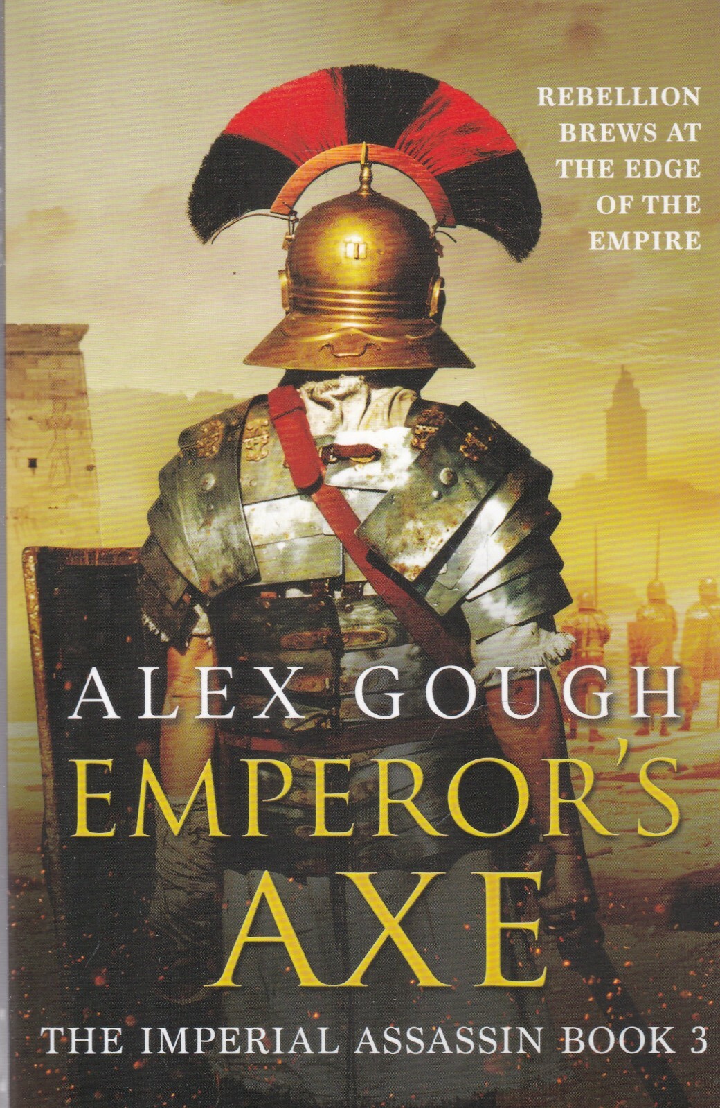 Emperor's Axe by Alex Gough Book New Paperback Historical Action Thriller