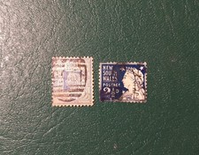 Great Britain, New South Wales, 2 & 2 1/2 d, 1897, Cancelattion!