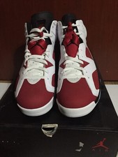AIR JORDAN 6 RETRO CARMINE 2014 US 12 UK 11 EUR 46