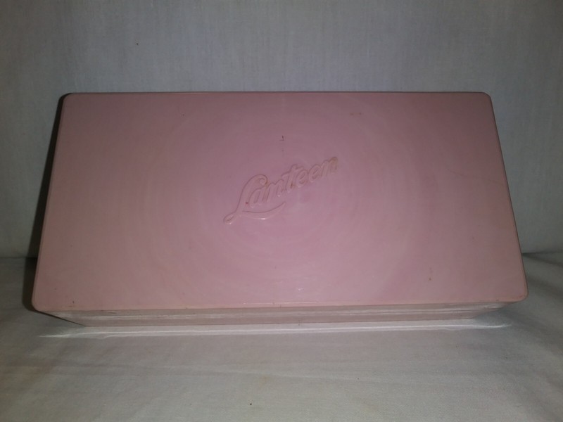 Vintage Lanteen Laboratories Contraceptive Plastic Container
