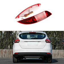 For Ford Focus 2pc Fog Light Driving Lamp 2015-2018 Rear Fog Bumper Light Led