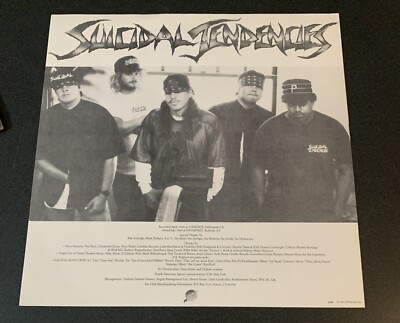 SUICIDAL TENDENCIES - HOW WILL I LAUGH TOMORROW LP 44288 ORIGINAL