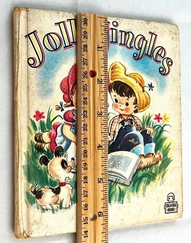 Book. Jolly Jingles. “Tell-A-Tale” Whitman Series. Vintage. Copyright 1949 - Picture 3 of 7
