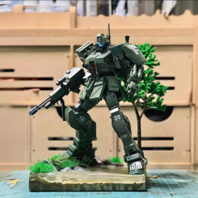 HG 1/144 RGM-79S GM スパルタン & ハイ.ザックカスタム XFS HG 1/144 RGM-79S GM Spartan Assembly Model Kit Collection