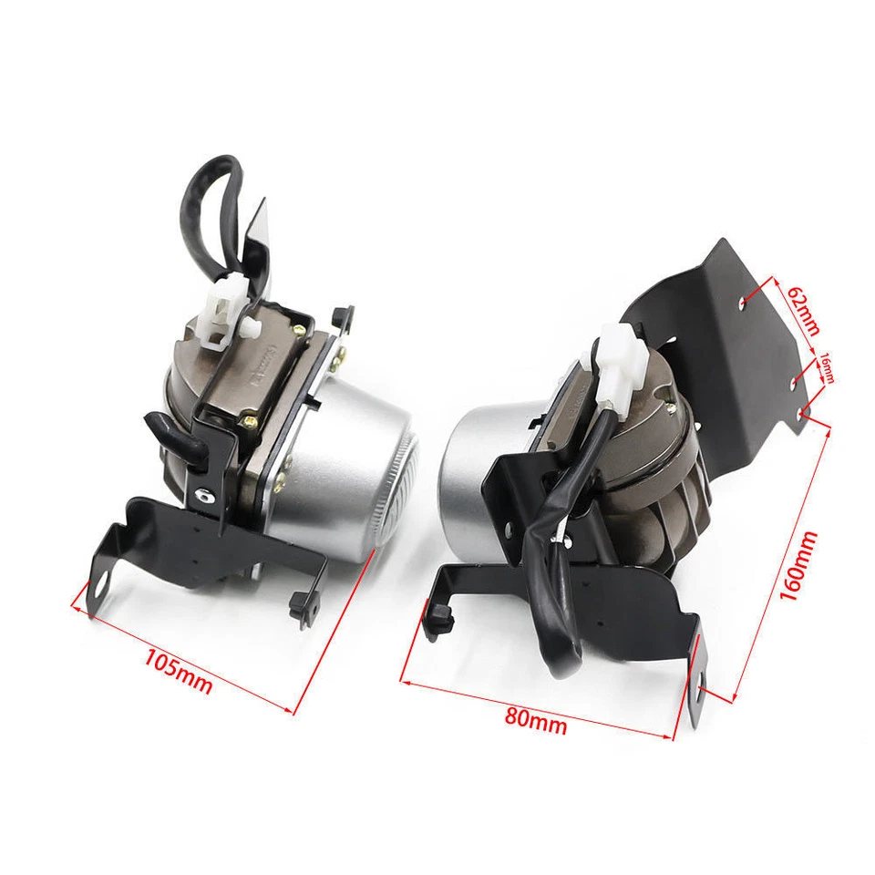 Luz antiniebla amarilla para parachoques Honda Civic 1992-95 2/3 puertas JDM + interruptor luces de conducción Foto 2 de 4