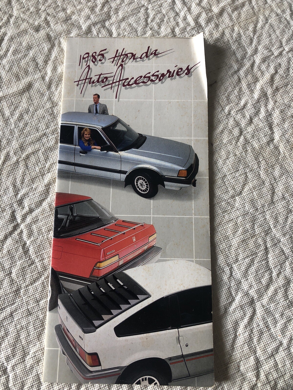 1985 Honda Accessories Brochure Folder