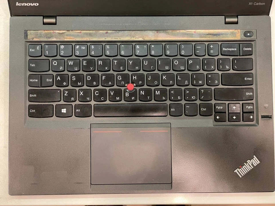 Lenovo ThinkPad X1 carbono 14 pulgadas (256 GB, Intel Core i7 4ª generación, 2,1 GHz, 8 GB)... Foto 2 de 4