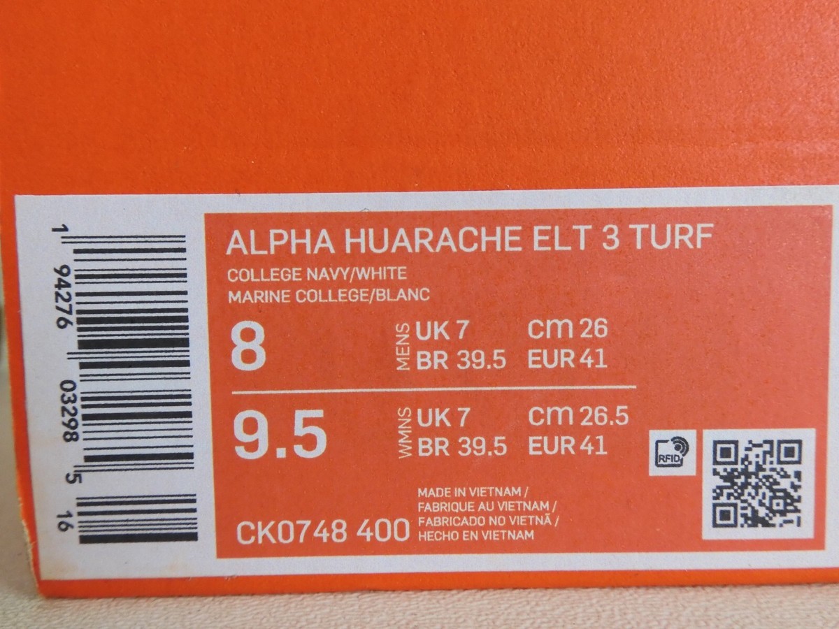 NIKE ALPHA HUARACHE ELITE 3 TURF 