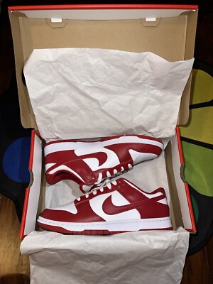 Size 10 - Nike Dunk Low Gym Red