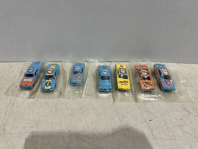 Lot of 7 Cereal Box #43 Richard Petty Die Cast 1/64 NASCARS Cars Cheerios chex &