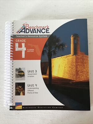 Benchmark Advance Grade 4 Units 3 & 4 Teacher Resource System, FL Edition