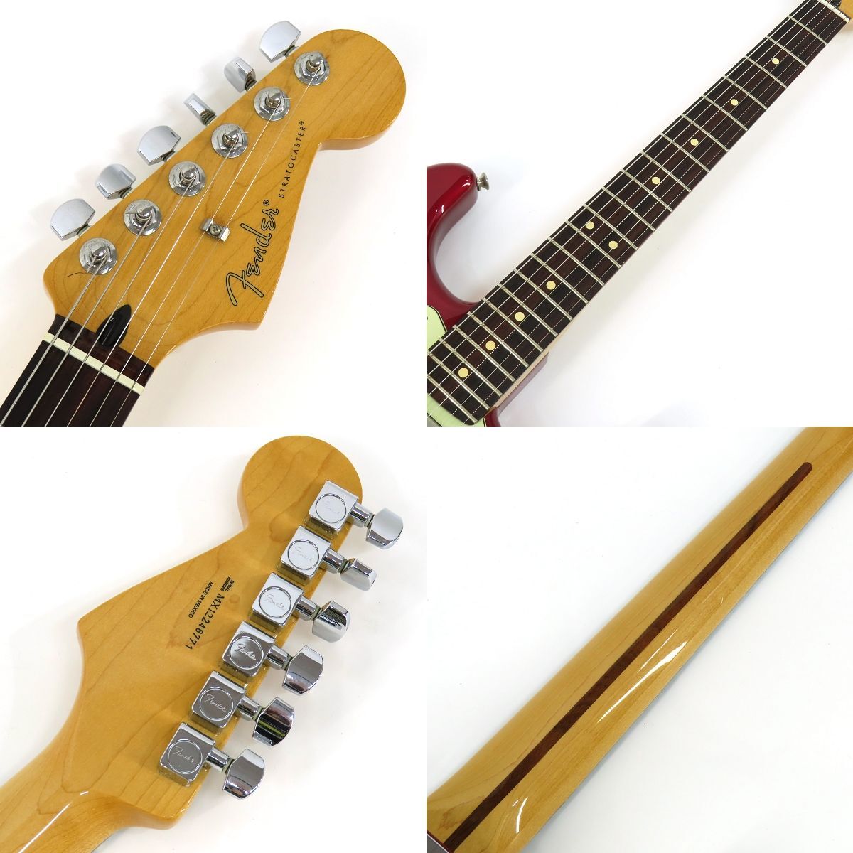 Electric Guitar USED Fender Mexico Black Top Stratocaster HH Electric Guitar USED Fender Mexico Black Top Stratocaster HH