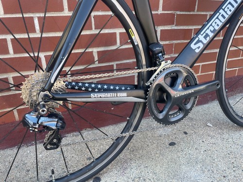 Stradalli Faenza road bike 58cm, Shimano Ultegra Di2 6870, 53/39t, 175mm crank - Picture 2 of 5