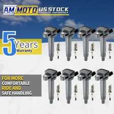 8X Ignition Coil & Iridium Spark Plug for Toyota Tundra Sequoia 4.7L V8 UF230