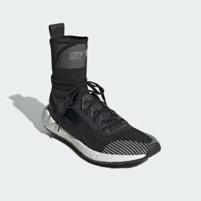adidas Pulseboost HD Mid Shoes Utility Black 7.5 - Womens Running Shoes