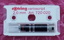 Rotring Varioscript 2.0mm Technical Pen Nib. New (Old Stock). Art 720 020.