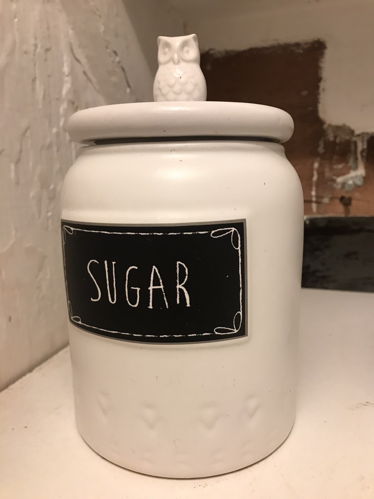 Next White Tea, Coffee & Sugar Canisters Woodland Animals eBay