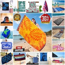 Image of Beach Towel Quick Dry Jumbo Bath Sheet Large Lightweight Travel Towels 1 x Piece